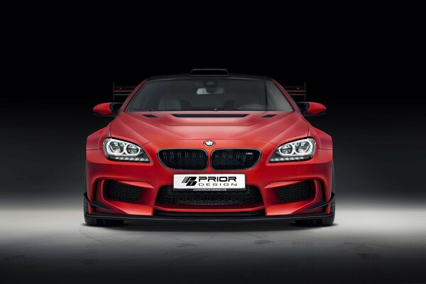 BMW M6 COUPE RED TUNING