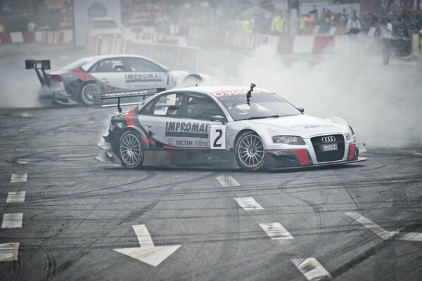 Audi street-racing car