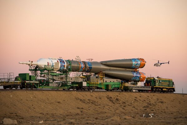 Baikonur spacecraft delivery