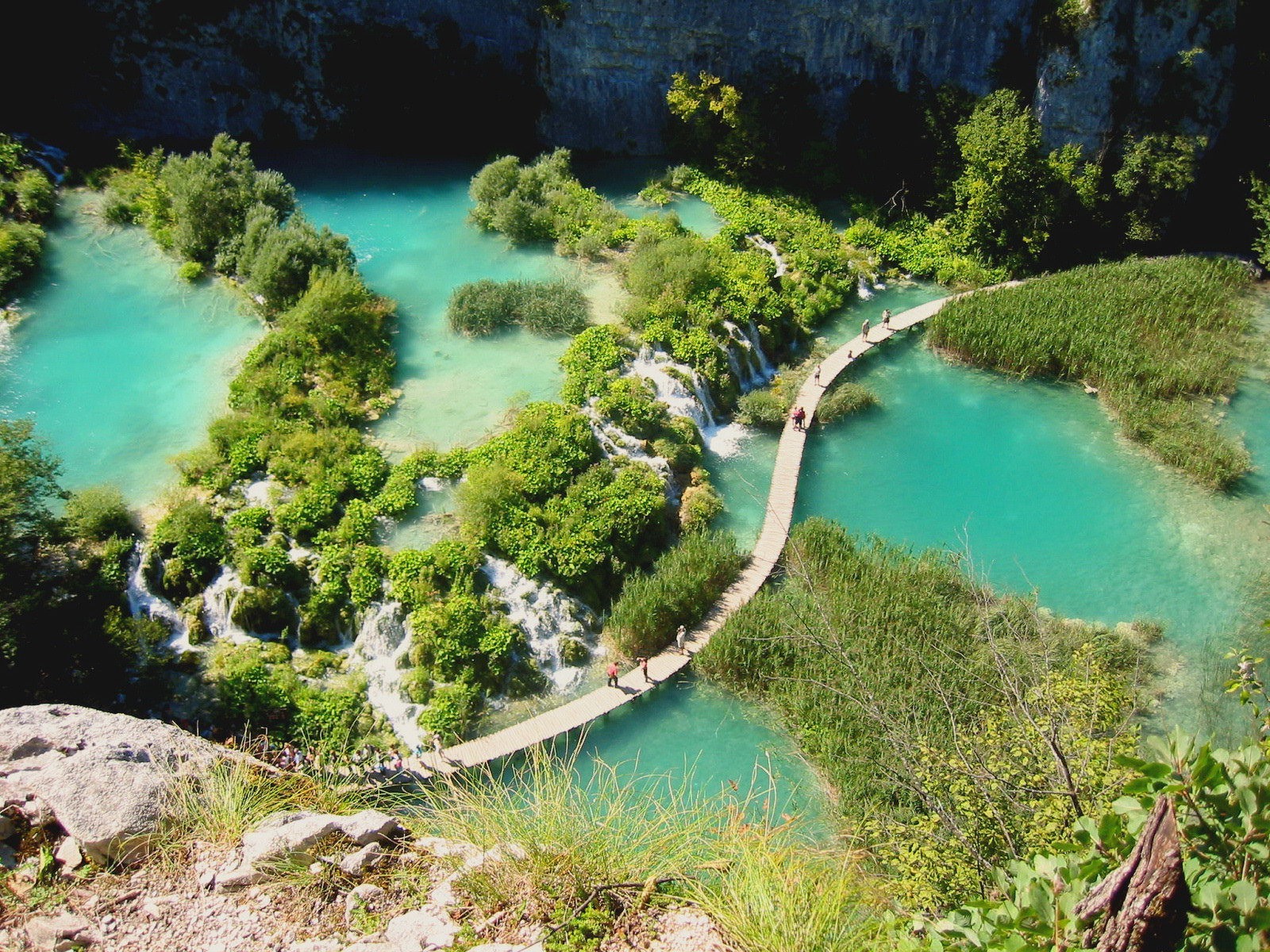 wanderweg menschen seen