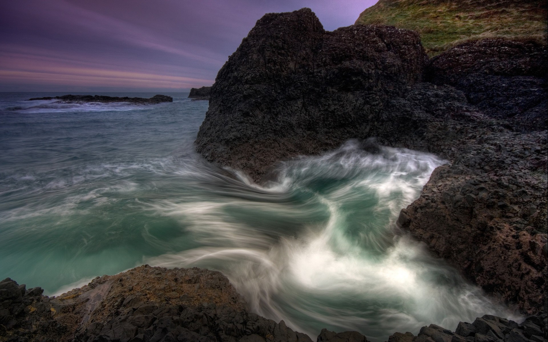 agua piedras mar