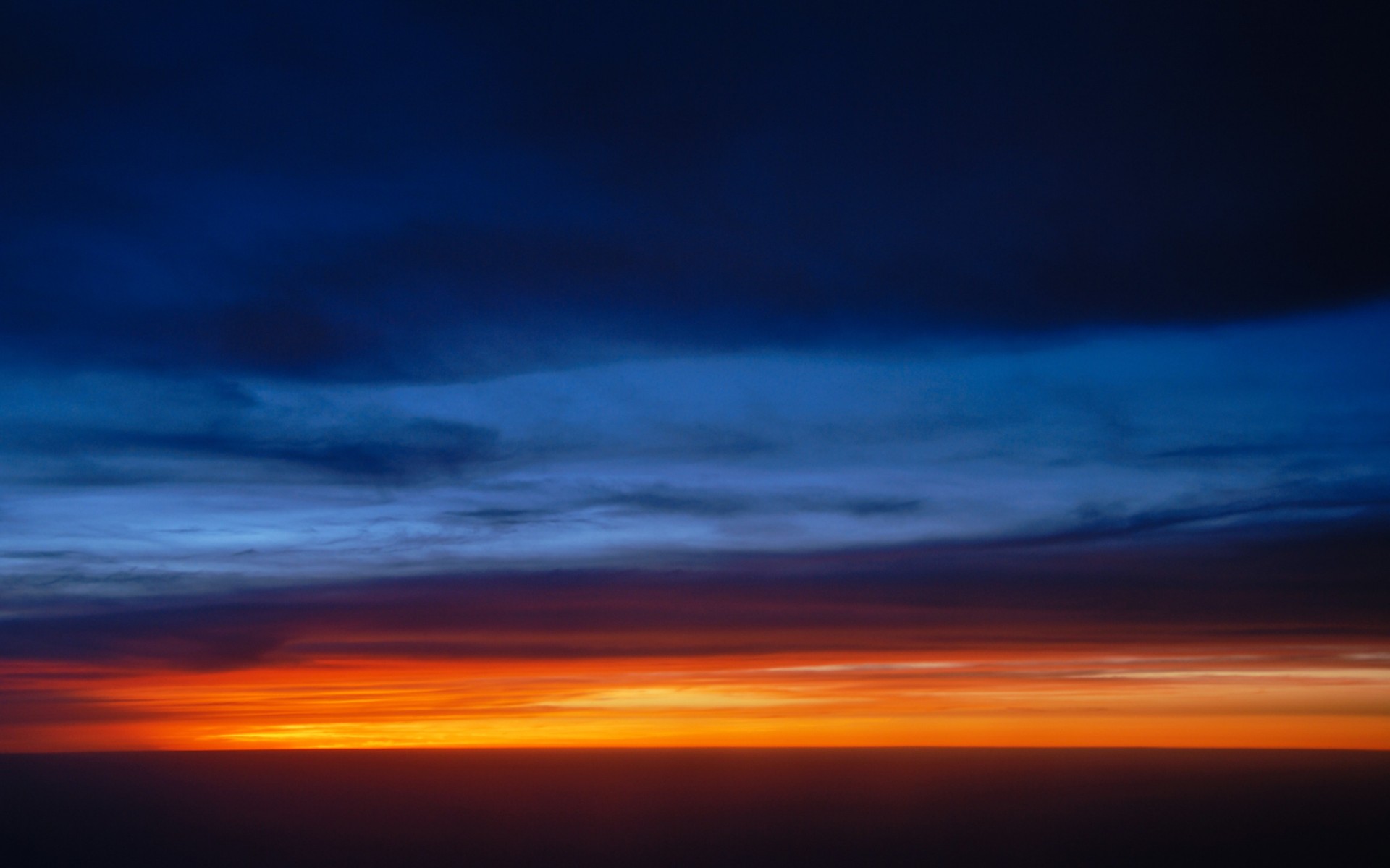 nuages coucher de soleil couleur ciel