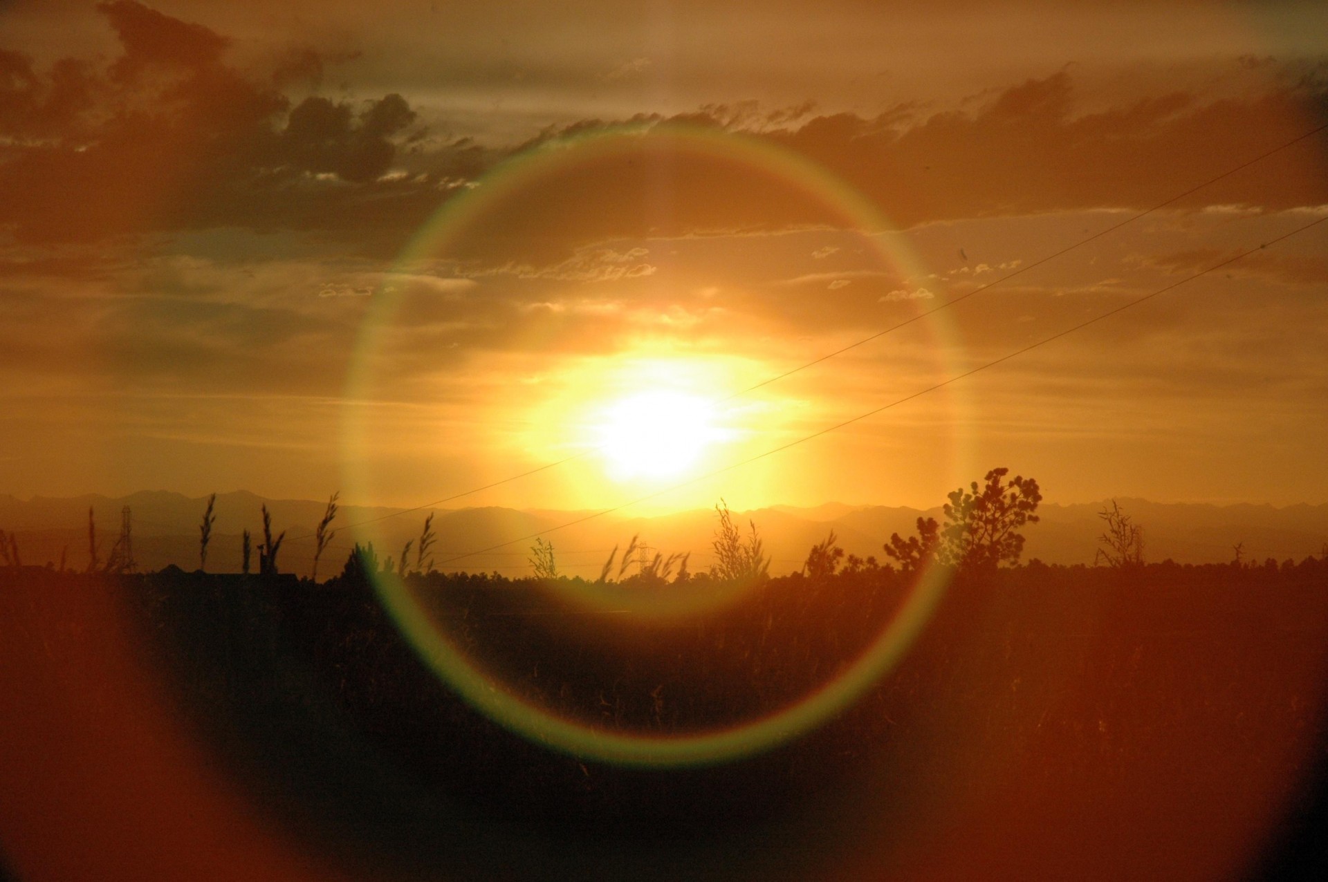 soleil lumière rayons