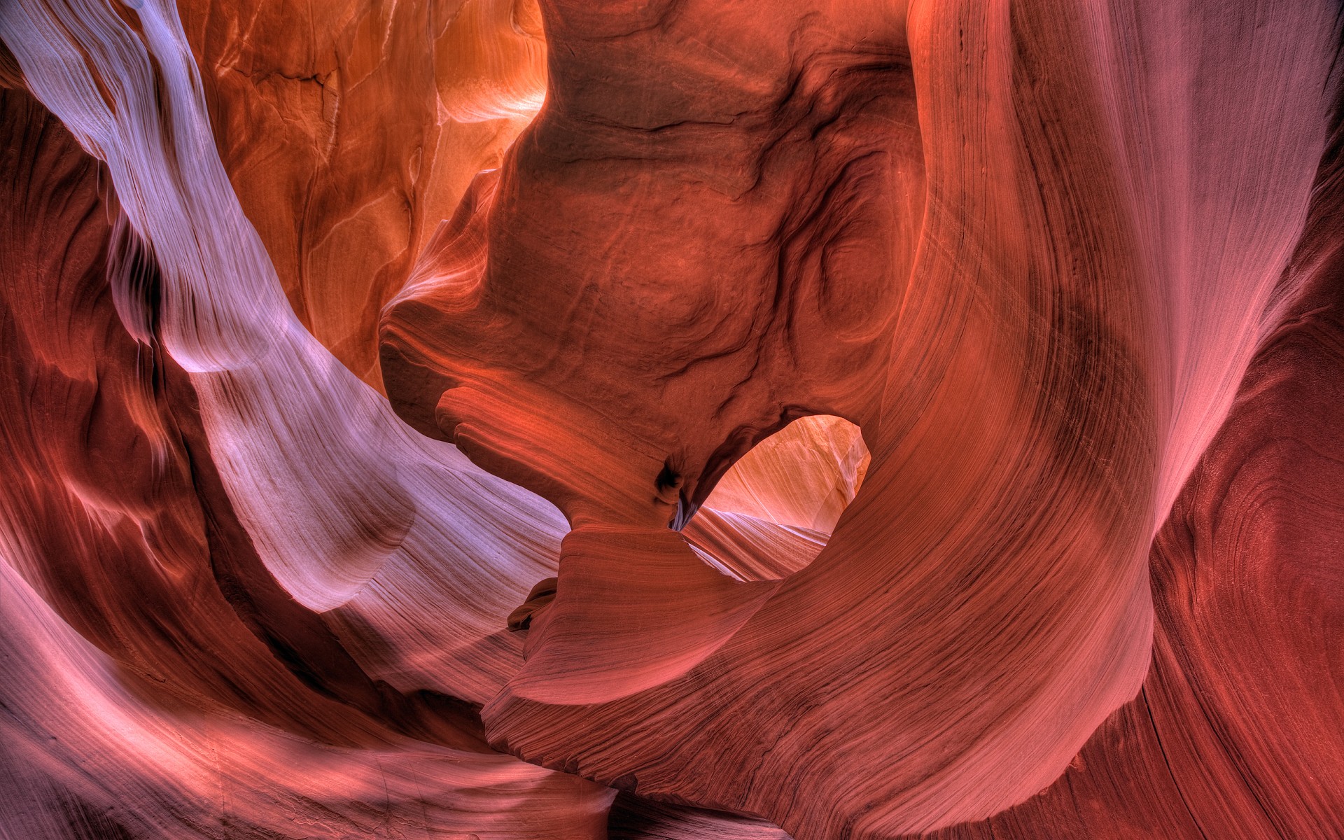 canyon dell antelope arizona rocce arancione