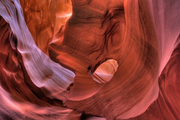 Orange Klippen in der Arizona Canyon