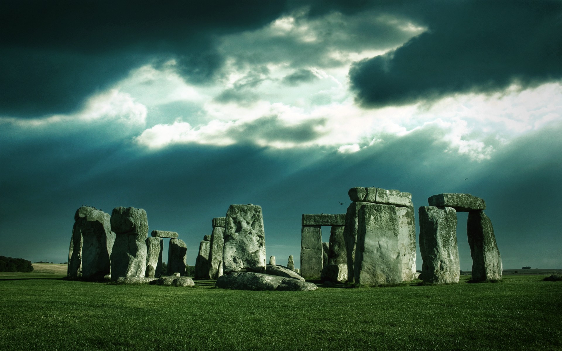 stonehenge angleterre soirée