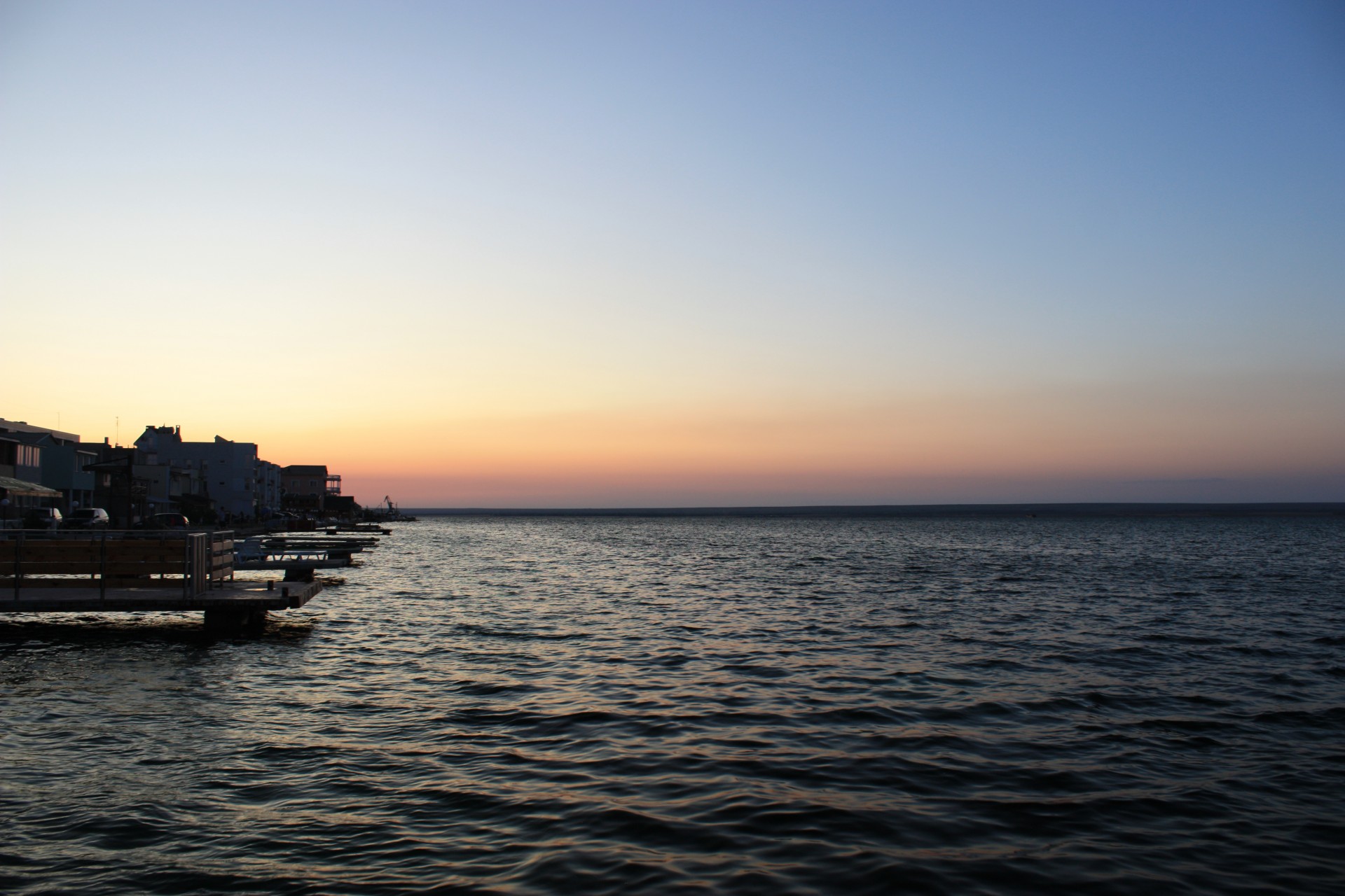 ea sunset sunset at sea crimea