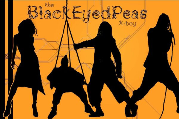 Cienie zespołu Black Eyed Peas