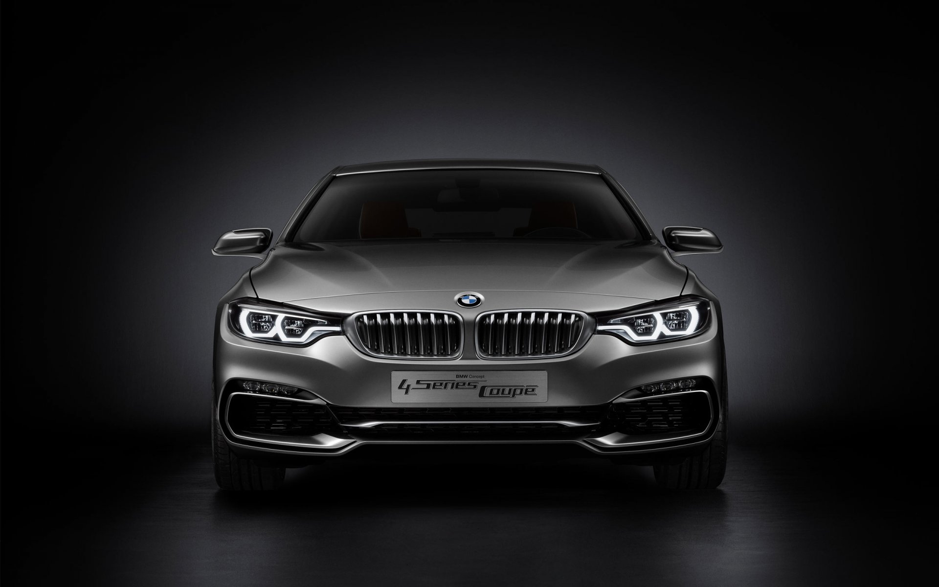 bmw 4-series coupe concept 2013 parte delantera plata coche bmw coupe serie 4 concepto 2013