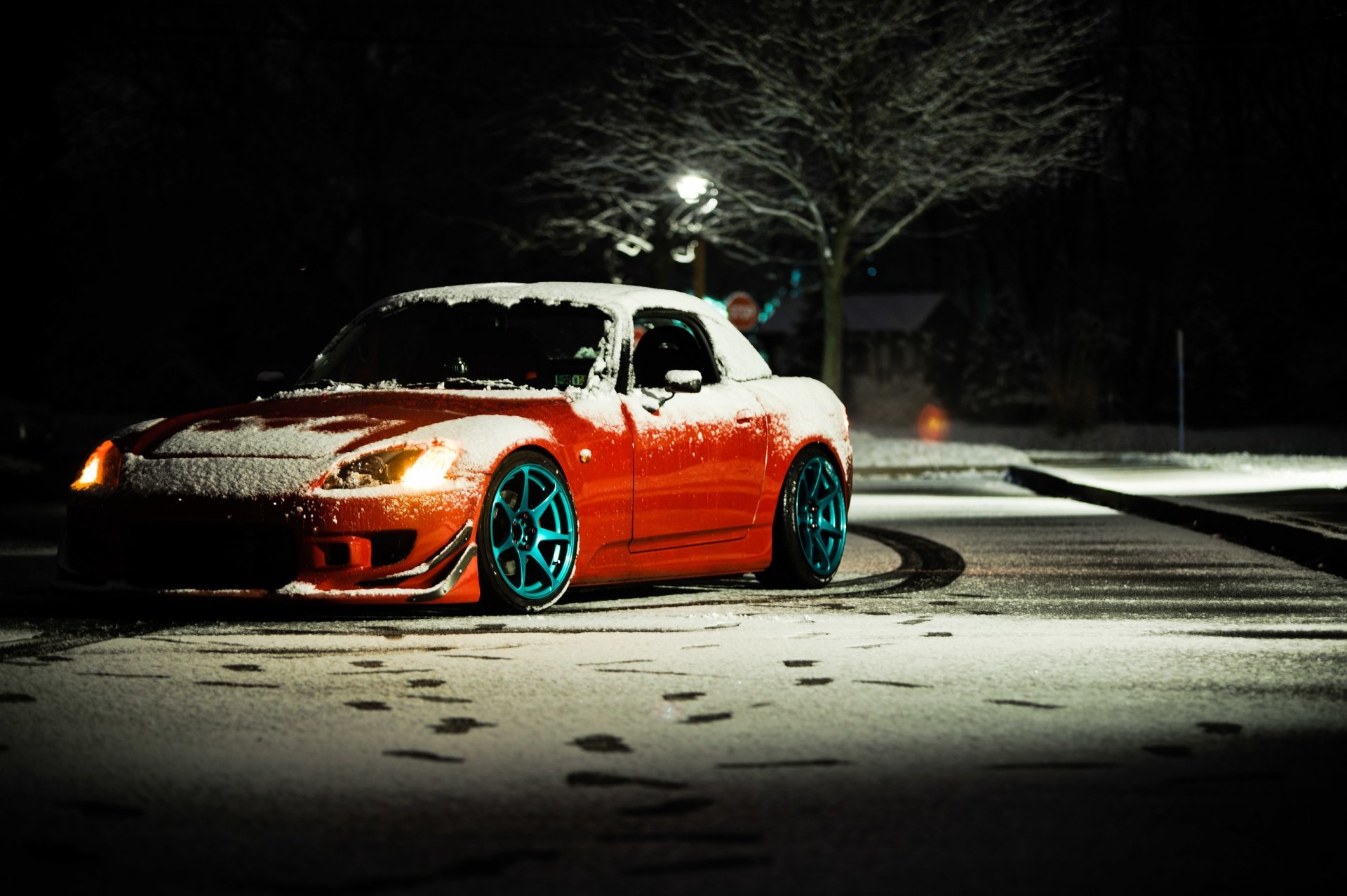 honda s2000 tuning honda rot winter nacht