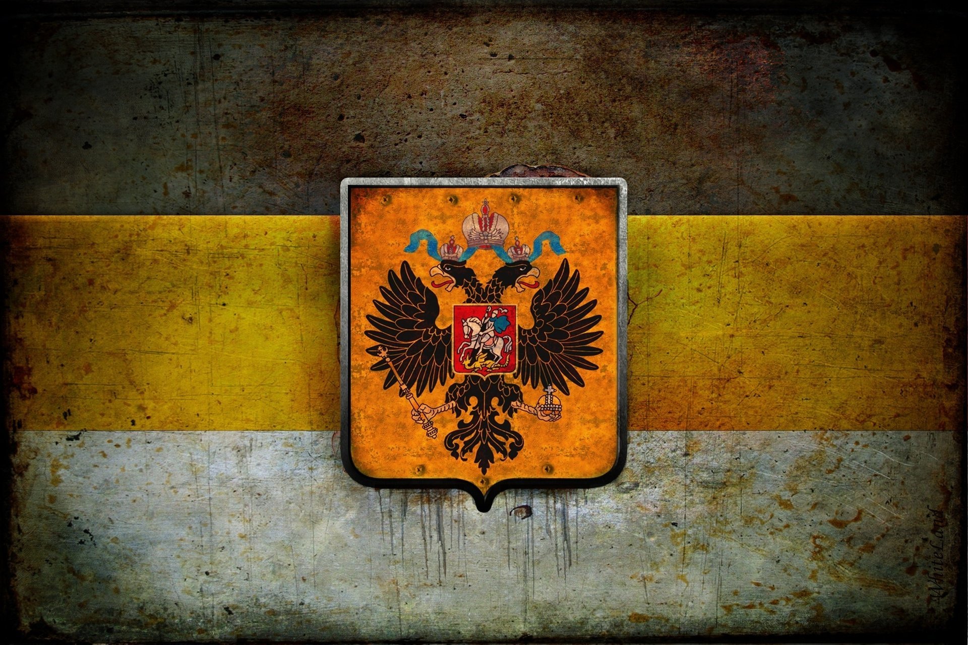 flaga trójkolorowy imperium