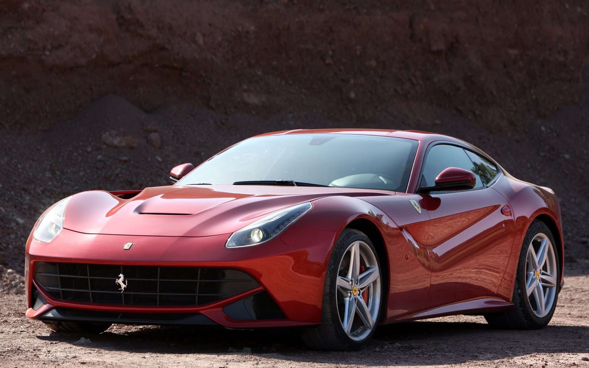 ferrari f12 berlinetta ferrari f12 berlinetta supercar rosso anteriore sfondo