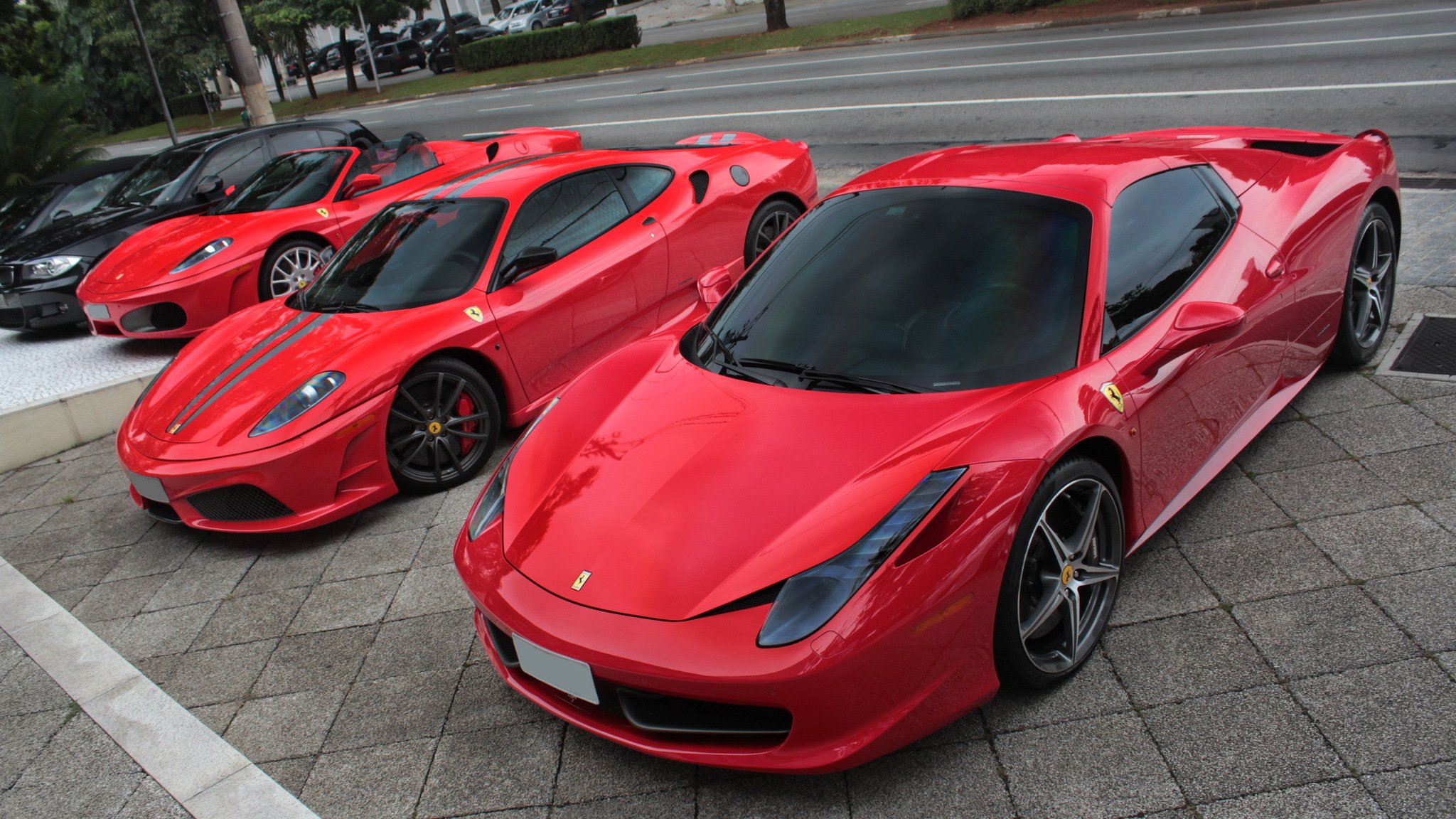 ferrari 458 spider 430 scuderia f430 spider supercars rouges