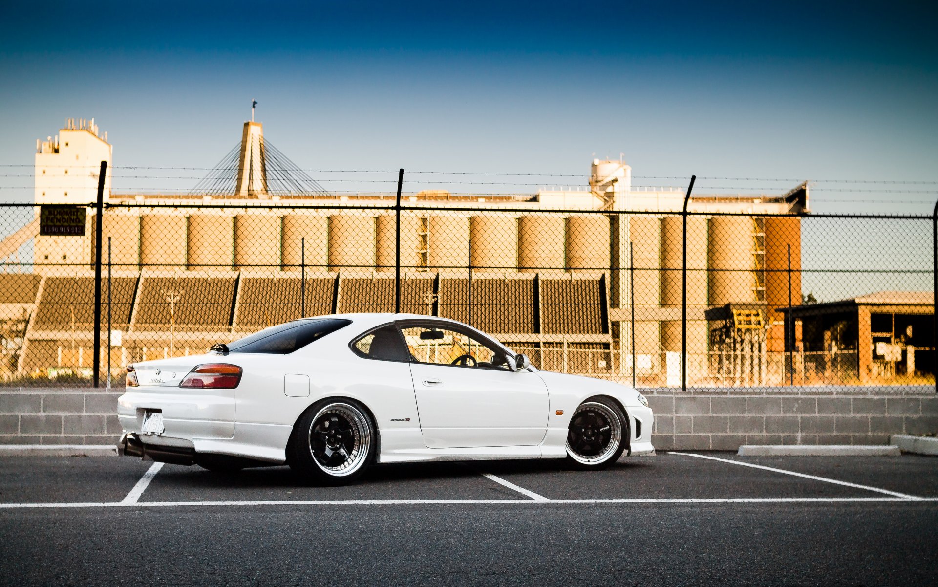 nissan silvia s15 blanco trasero tuning nissan silvia