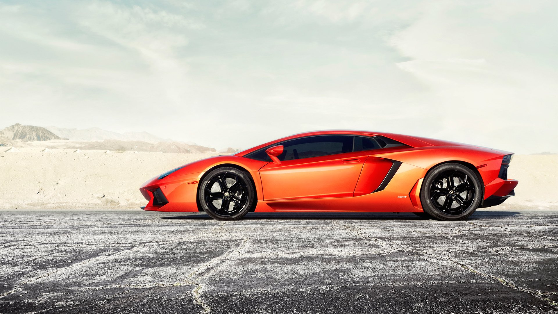 lamborghini aventador lp700-4supercar lamborghini naranja papel pintado automático coche dejan sokolovsky fotografía