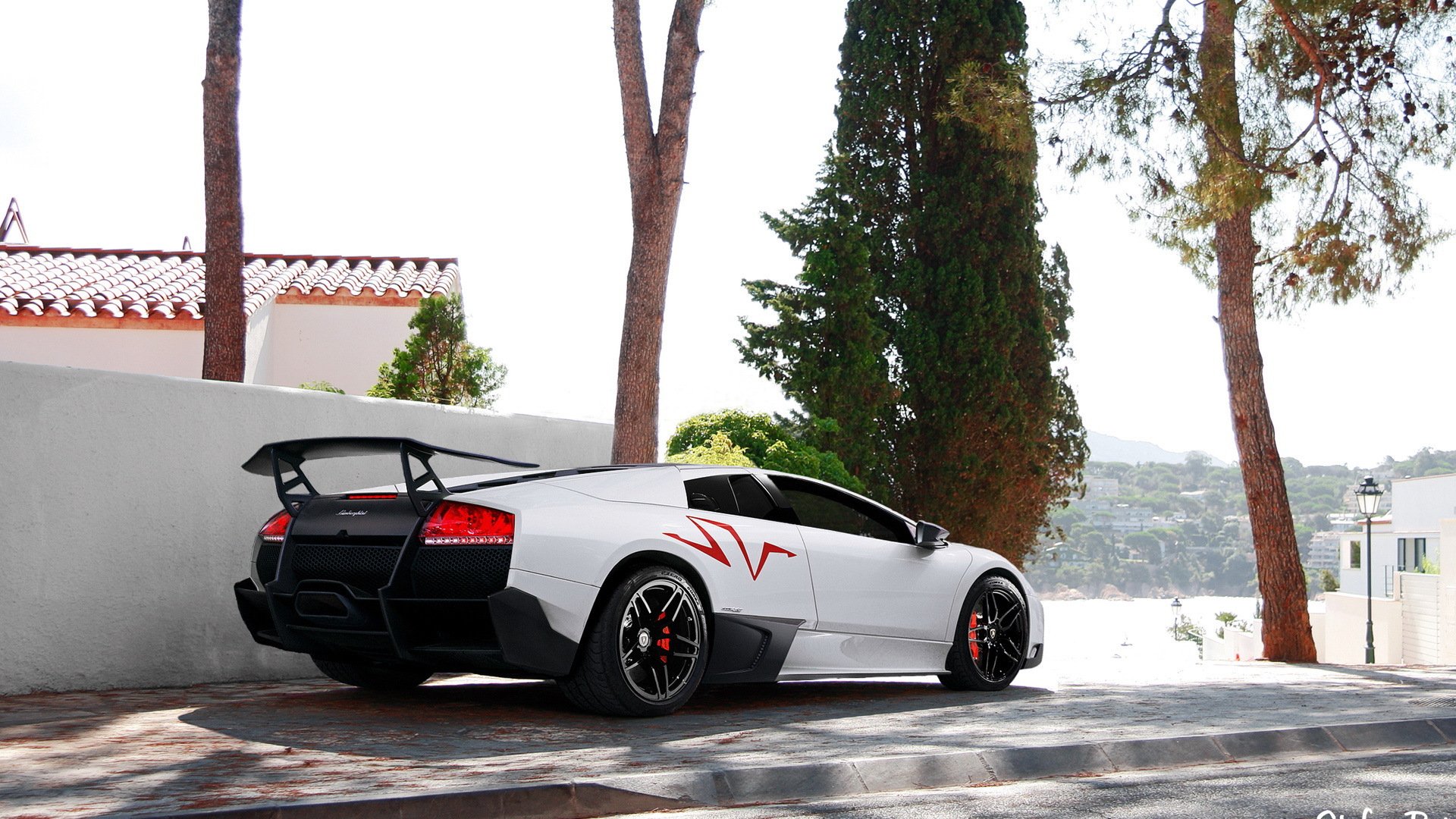 lamborghini lp670-4 superveloce sv messa a punto bianco