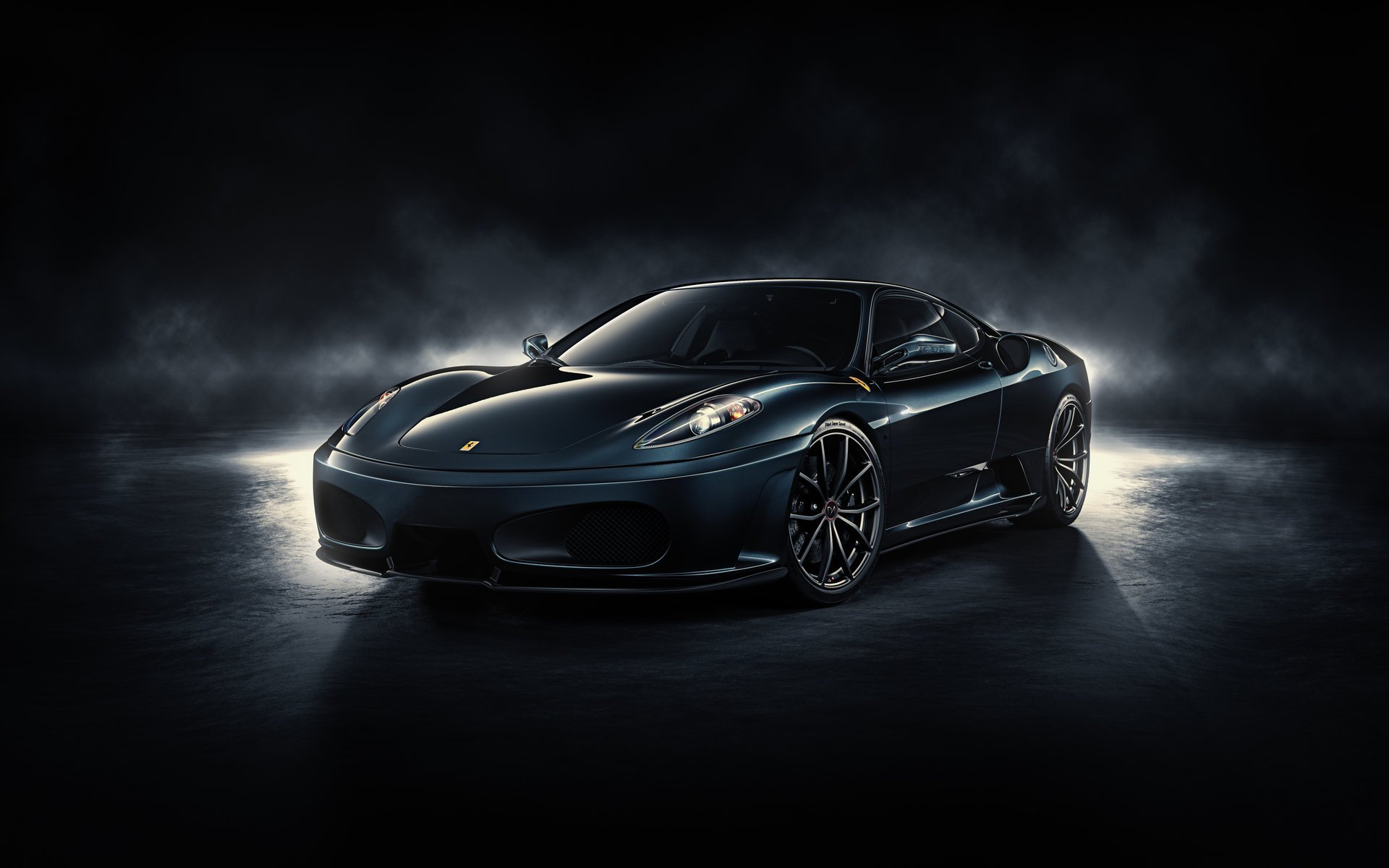 ferrari f430 midnight black by durondesign front