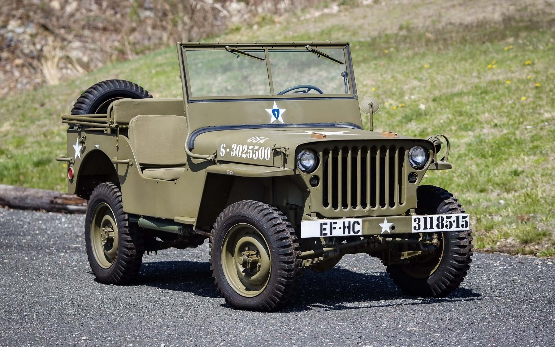 willis mb 1942 jeep frente