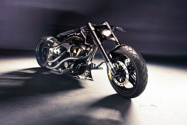 Beautiful custom motorcycle model