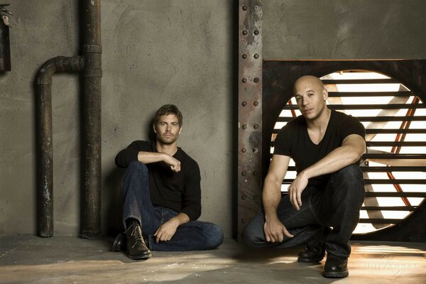 Los mejores amigos de Paul Walker y Vin Diesel