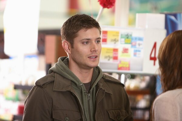 Actor Jensen Ackles from the TV series Supernatural