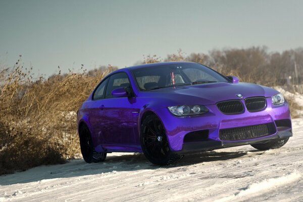 Cool tuning bmw violet