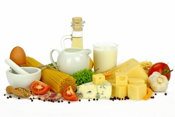 La composición del queso más delicioso