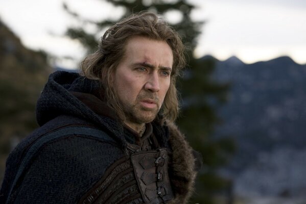 Foto del famoso actor Nicolas Cage