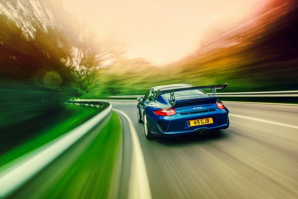 Road speed porsche gt3rs