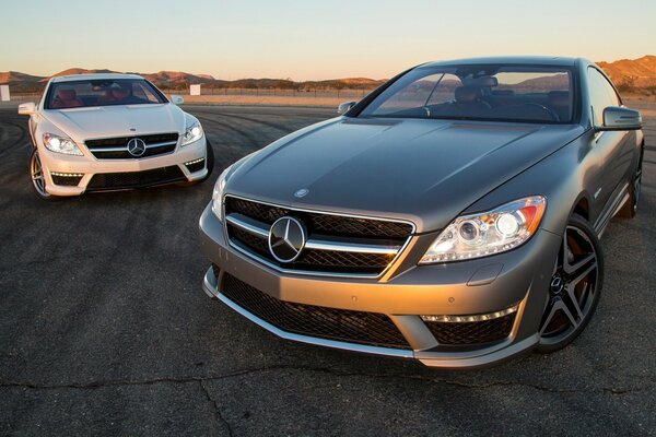 Mercedes Benz coche de la SL-clase