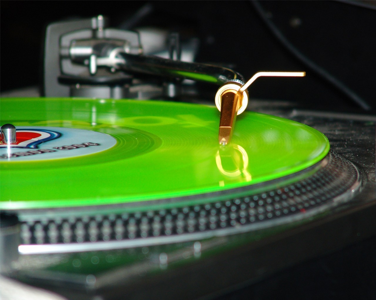 vinile dj braccio