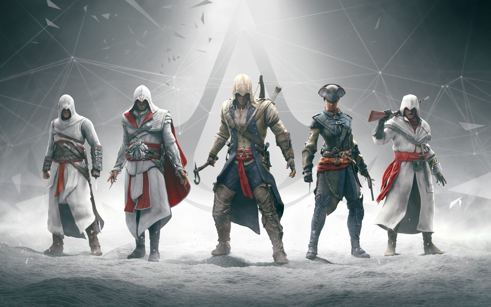 assassins creed ezio ubisoft altair loghi connor