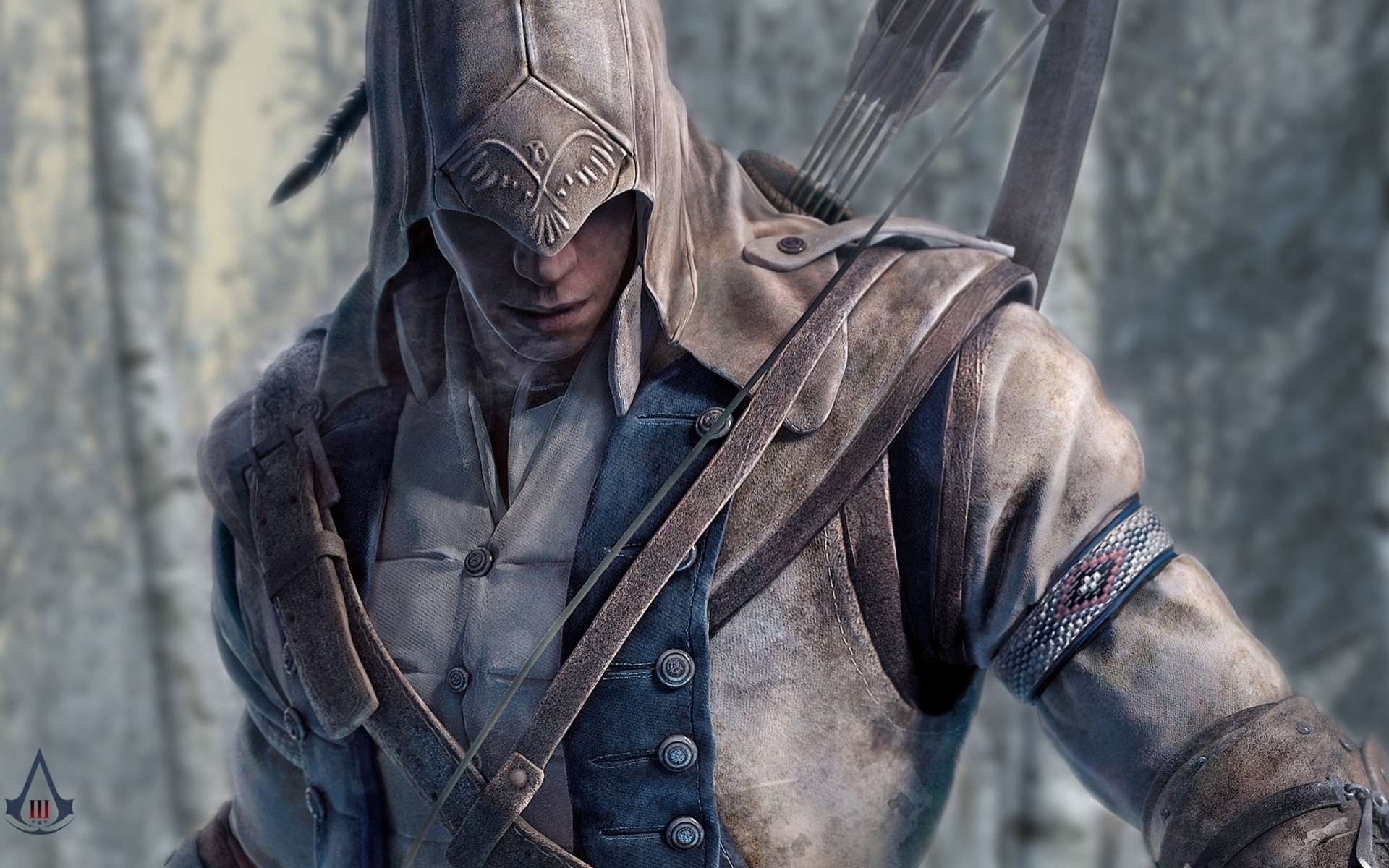 assassins creed broń connor wojownik