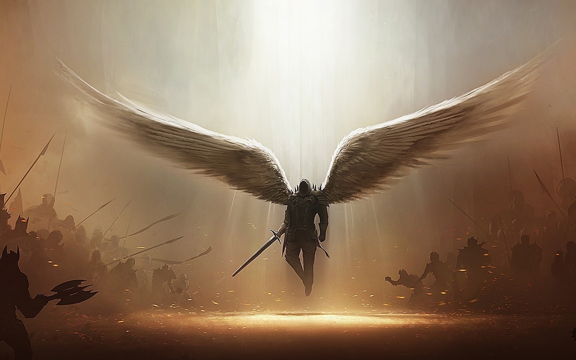 diablo rpg dark fantasy archangel tyrael storm