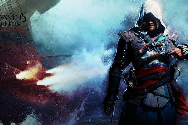 Assassin s Creed mit einem Schiff