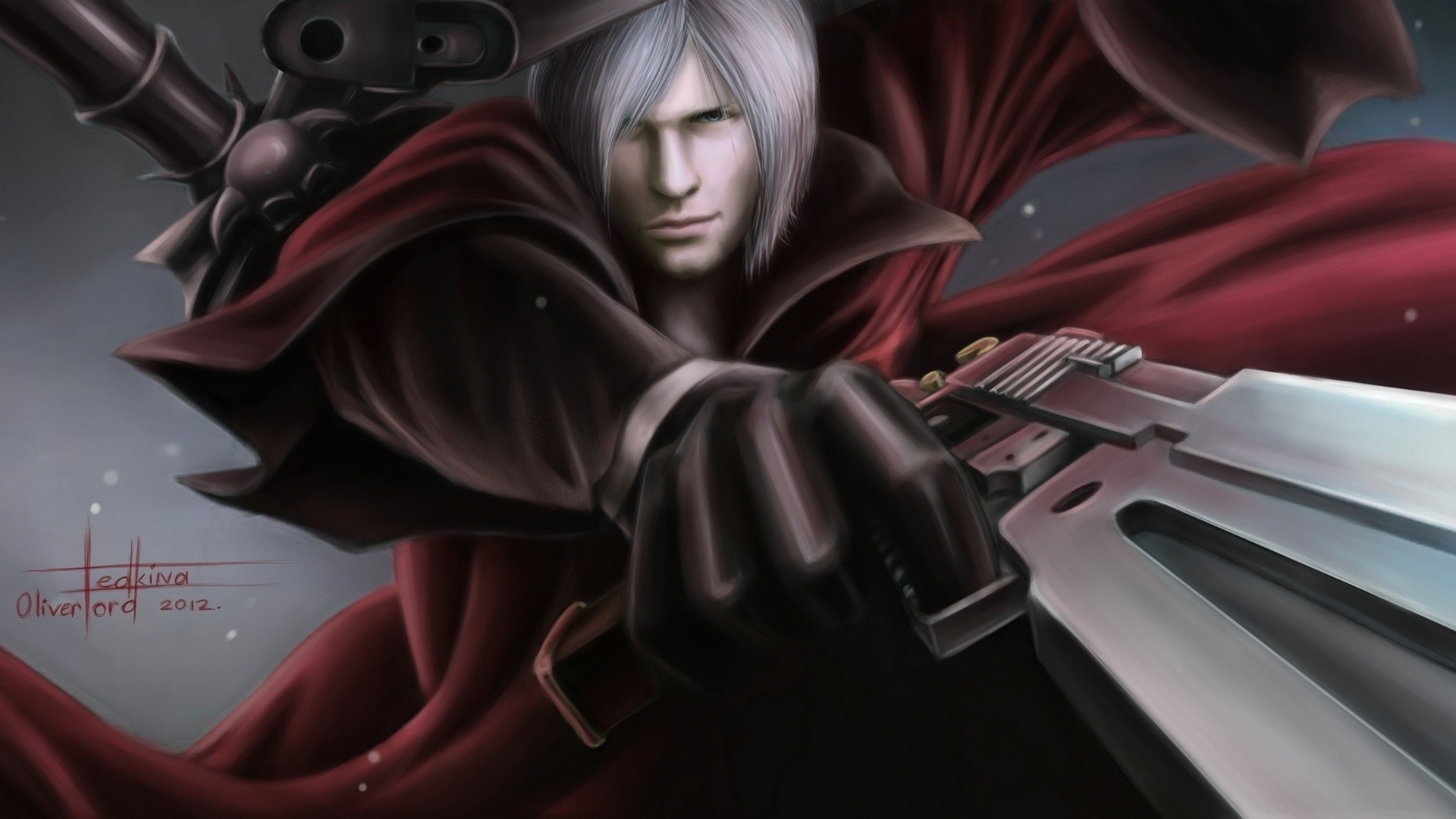 fanart dante oliverford dmc devil may cry