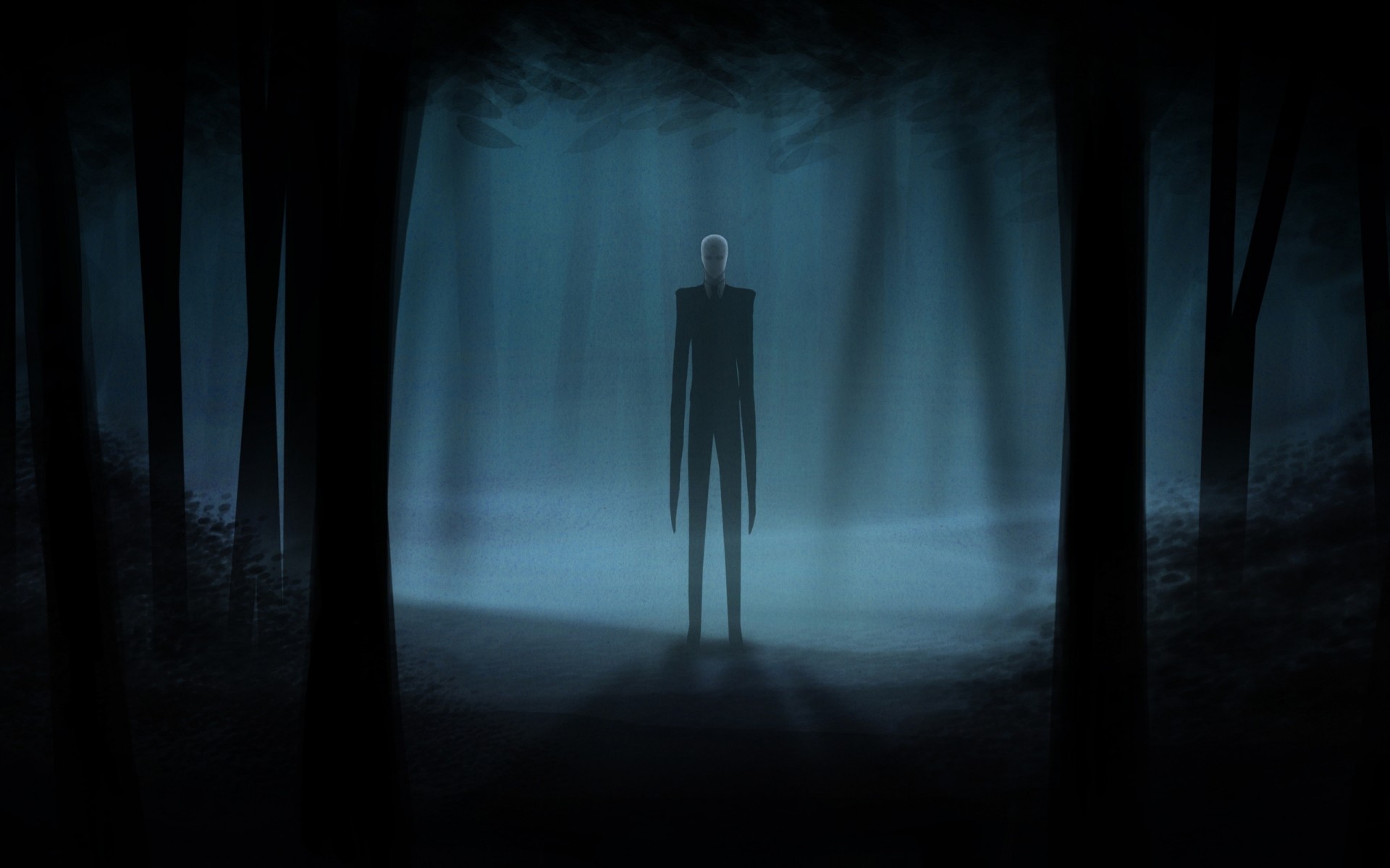 art slenderman horror game