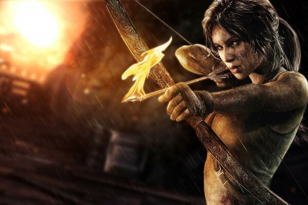 L indestructible Lara Croft prête à affronter le combat