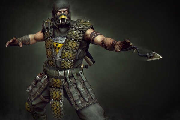 Mortal Kombat. Scorpione. Battaglia mortale