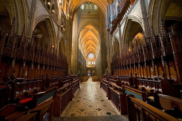 The architecture of the religious building - the cathedral