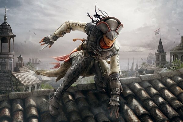 Charakter aus Assassins Creed Befreiung