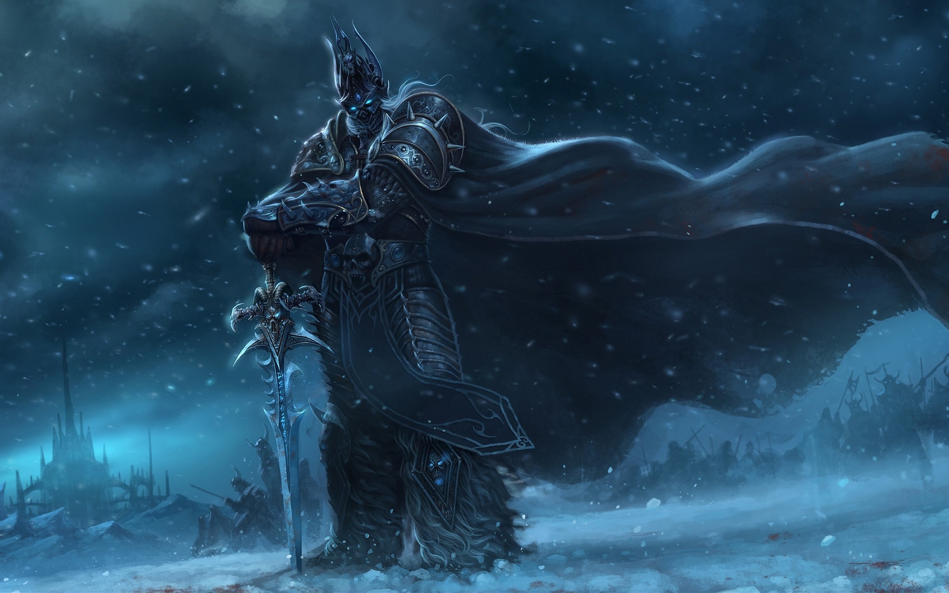 wojownicy frostmorne fantasy buran mmorpg król lisz