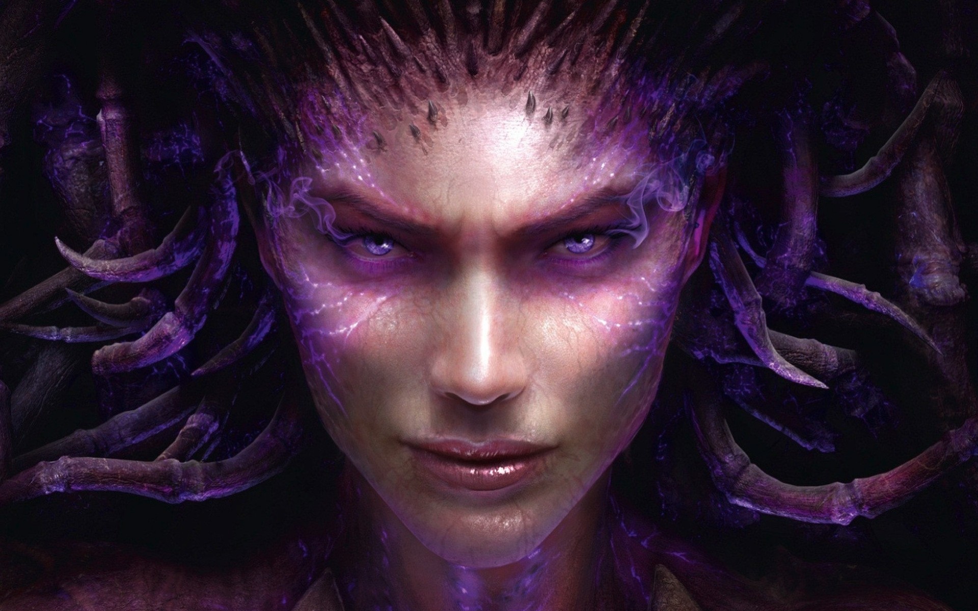 sarah kerrigan gesicht blick starcraft