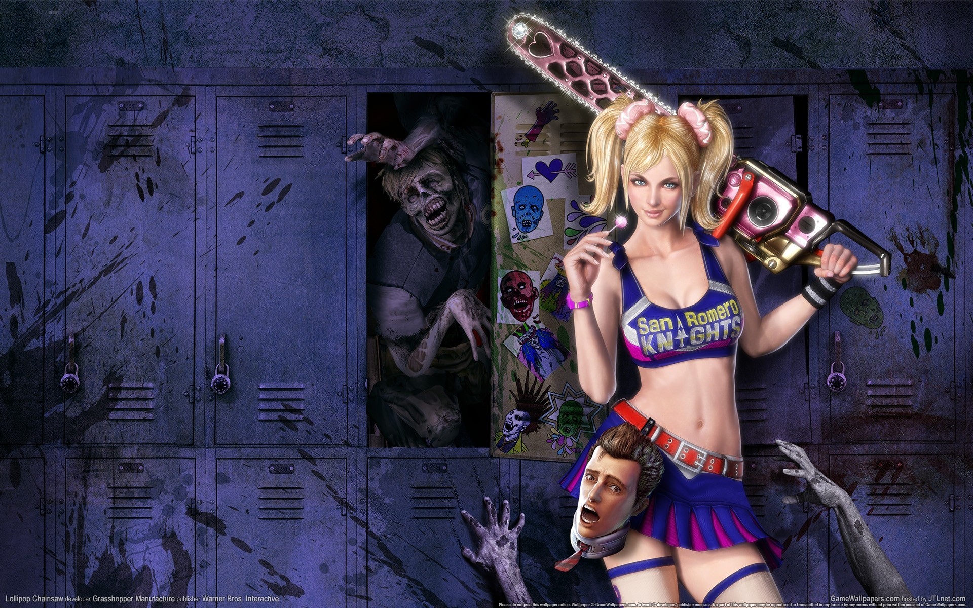 lollipop chainsaw zombie