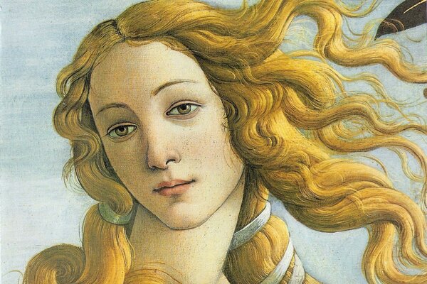 Botticelli s painting of the birth of Venus 