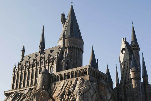 Château de Poudlard du film Harry Potter
