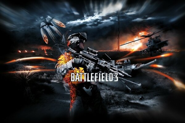 Cartel de la tercera parte de Battlefield