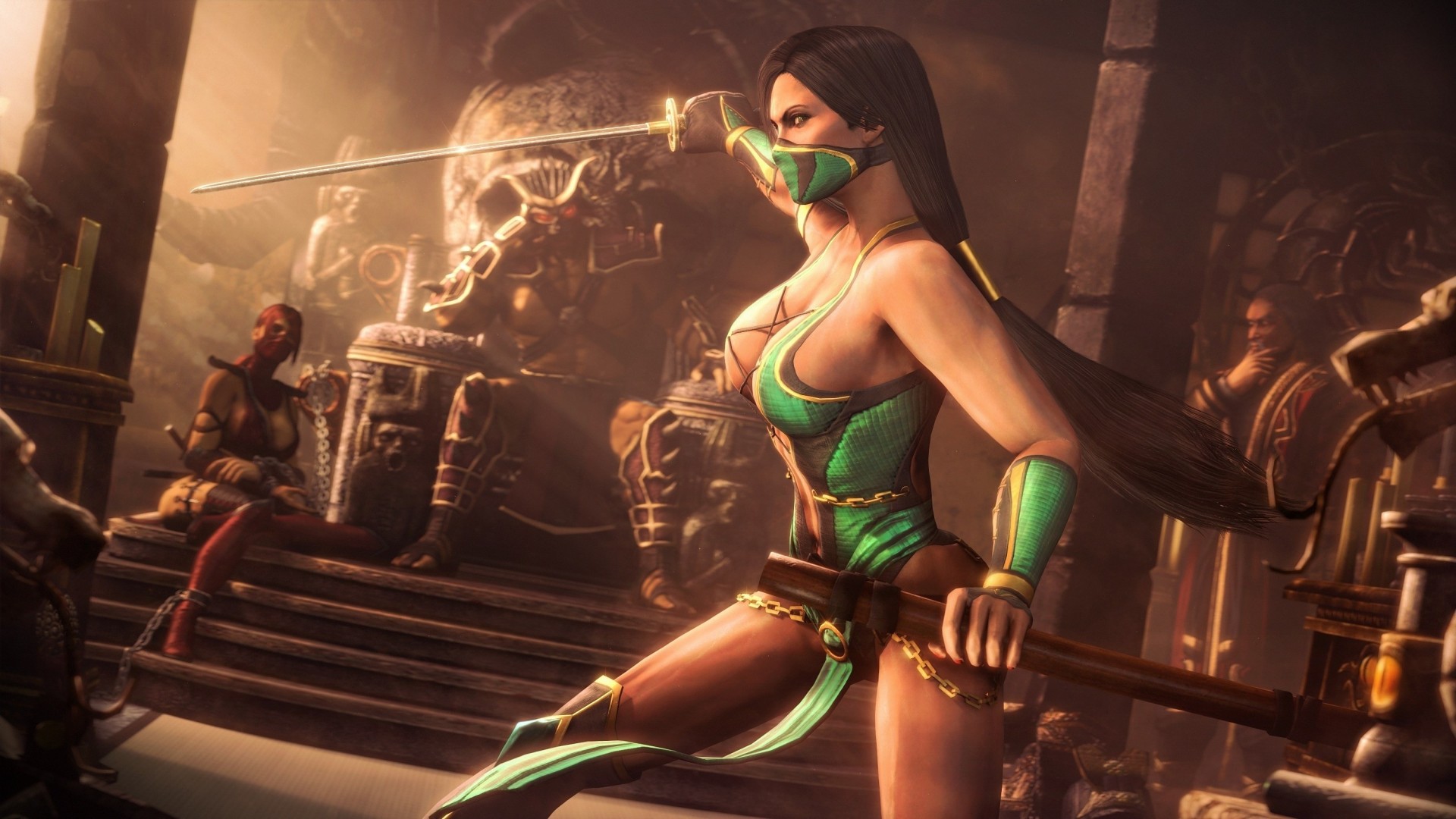 arte mortal kombat juego jade