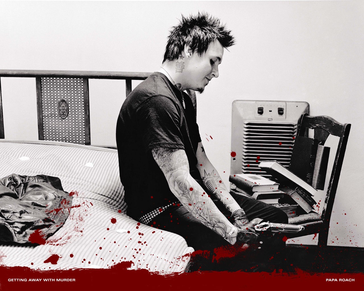 muzyka grupa papa roach get away in murder