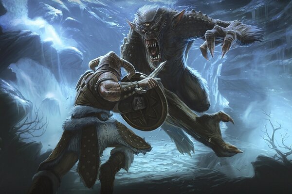 Rpg art from the game ze elder scrolls skyrim